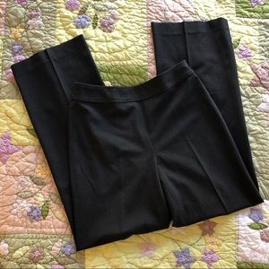 Talbots Straight Leg Charcoal Stretch Petite Pant